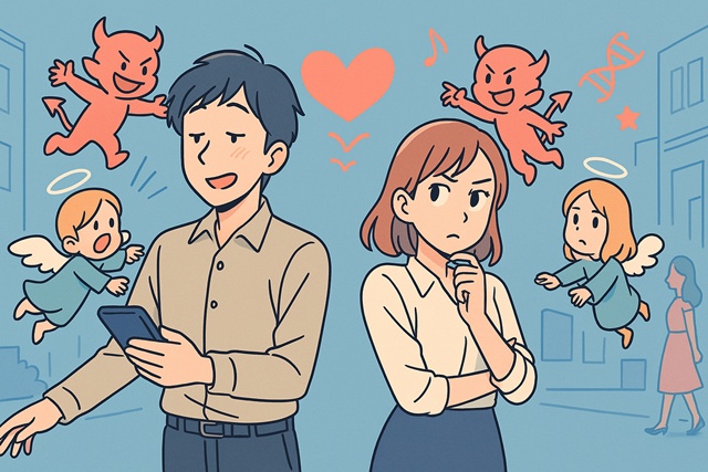 なぜ本能は「よそ見」をさせるのか？男女別・心理ロジック