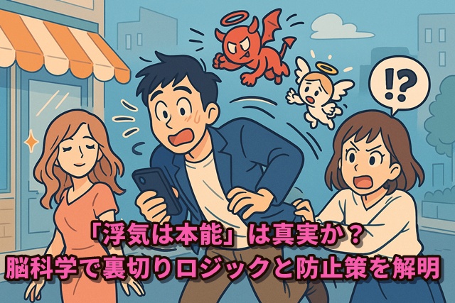 「浮気は本能」は真実か？脳科学で裏切りロジックと防止策を解明