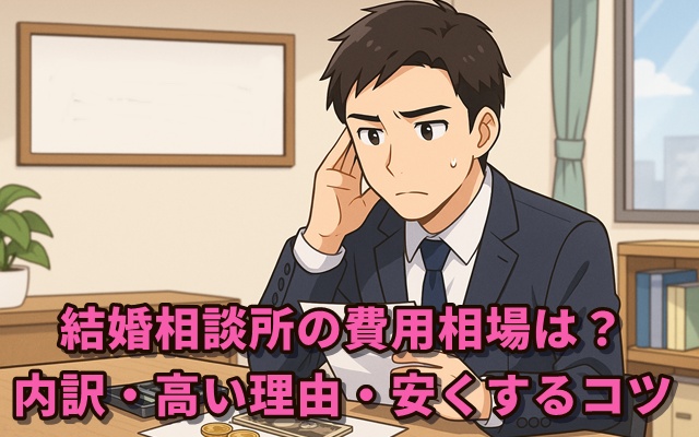 結婚相談所の費用相場は?
