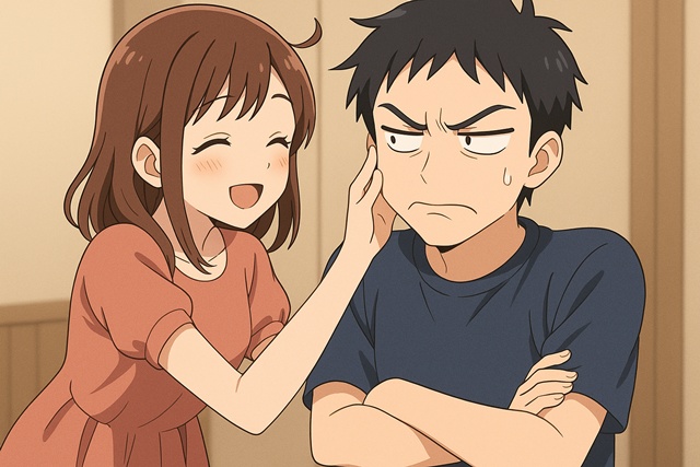 女性に「かわいい」と言われて悩む男性