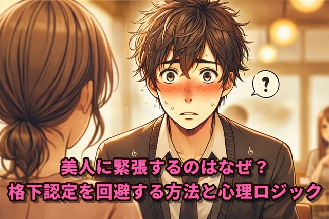 美人に緊張するのはなぜ？