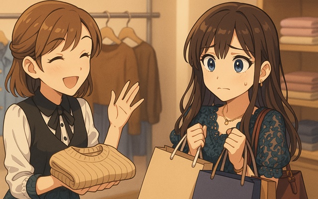 なぜか断れないセールストーク