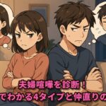 夫婦喧嘩を診断！