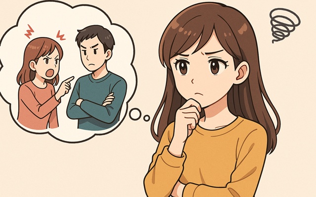 夫婦喧嘩をチェック