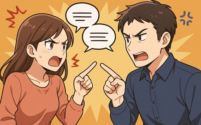 【価値観衝突型】正論がぶつかる夫婦喧嘩タイプ