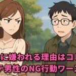 女性に嫌われる理由はコレ！