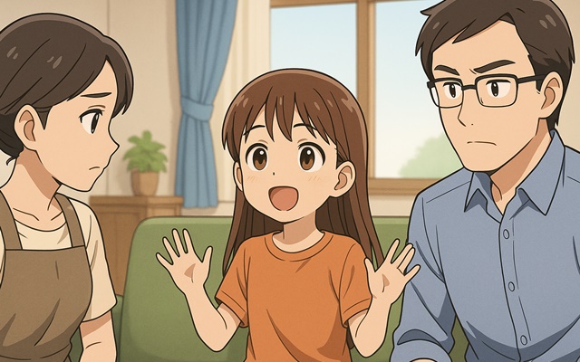小学生のお小遣いアップ交渉