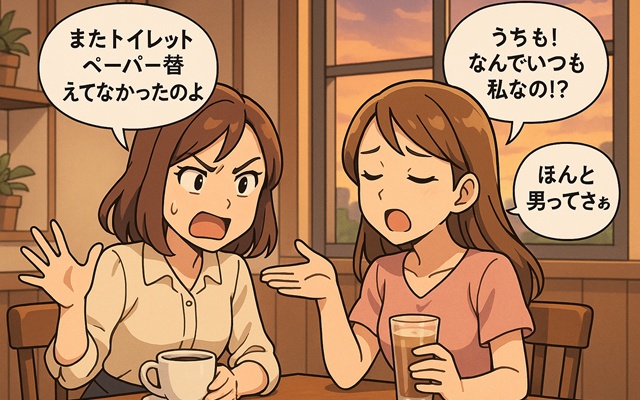 「うちだけ?」夫へのイライラ