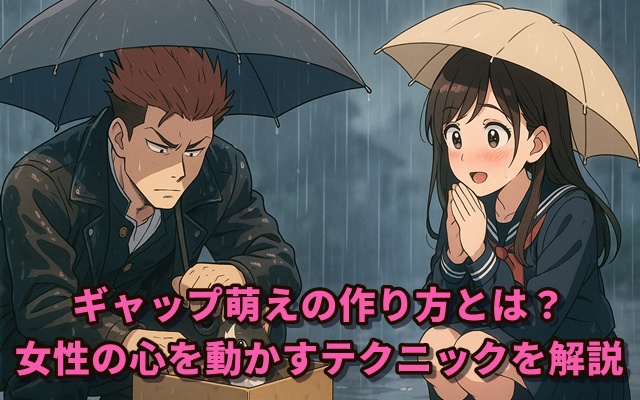 ギャップ萌えの作り方とは?