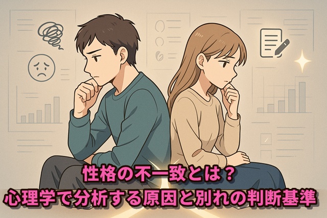 性格の不一致と心理学