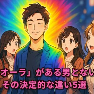 「モテオーラ」がある男とない男！