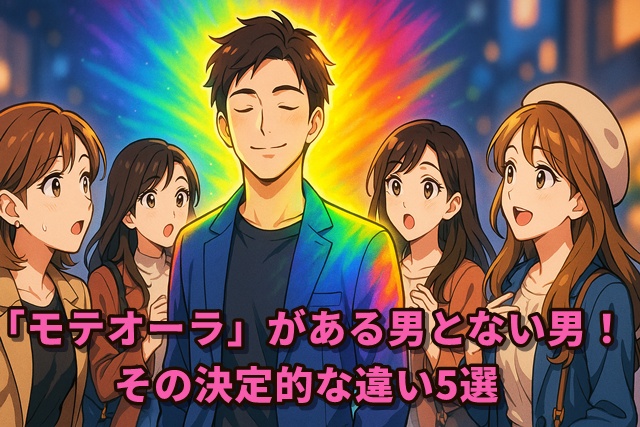「モテオーラ」がある男とない男!