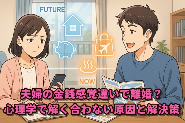 夫婦の金銭感覚違いで離婚？