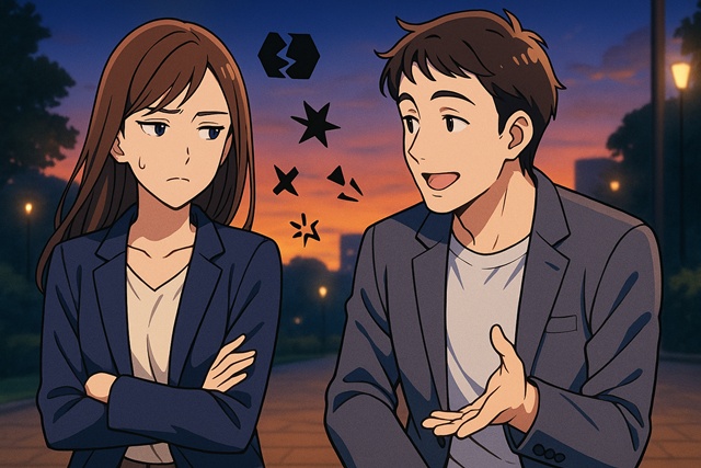 恋愛を冷めさせるNG会話リスト|心理学的に見た「地雷ワード」