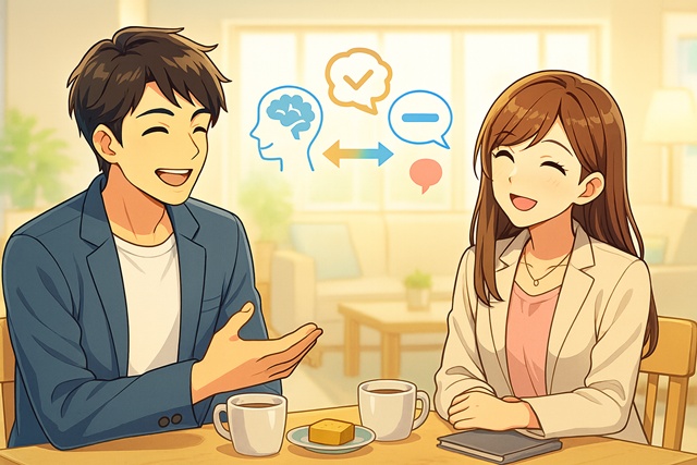 恋愛の会話は「センス」ではなく「心理学」である