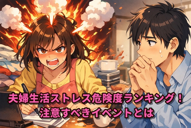夫婦生活ストレス危険度ランキング