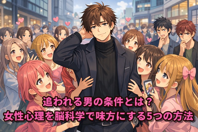 追われる男の条件とは？