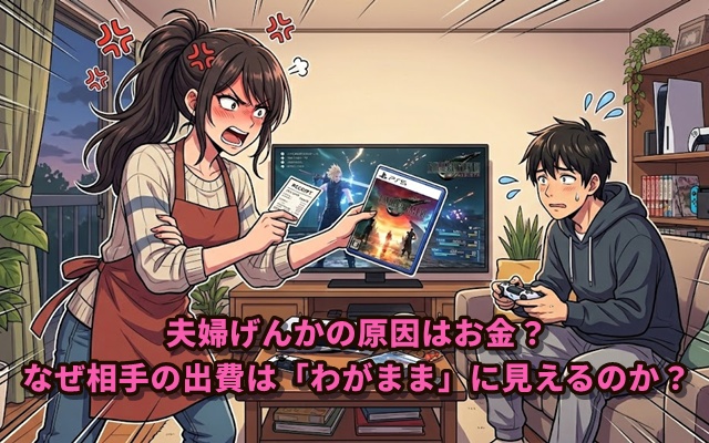 夫婦げんかの原因はお金